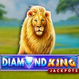 Enjoy Diamond King Jackpots by SpinPlay Games – logo hosted on goldexxcasino.com