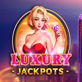 Luxury Jackpots by Triple Cherry, showcased at goldexxcasino.com – game logo