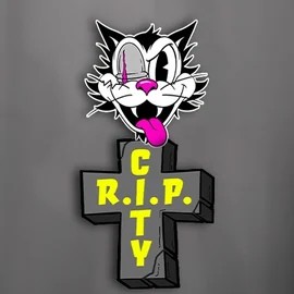 Official Slots logo: RIP City by Hacksaw Gaming at Goldex Casino